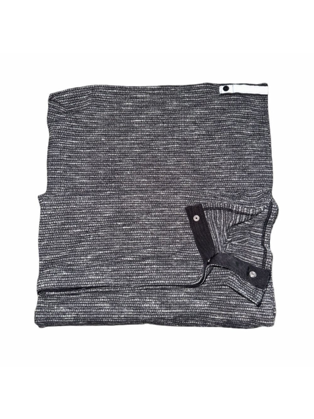 Lululemon Athletica Black Gray Scarf